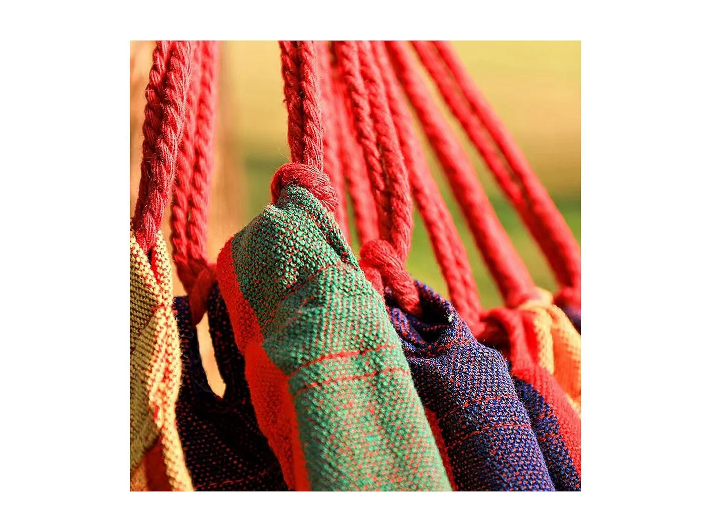 Toile hamac jardin "Dallas" - 3.6 m - Rouge