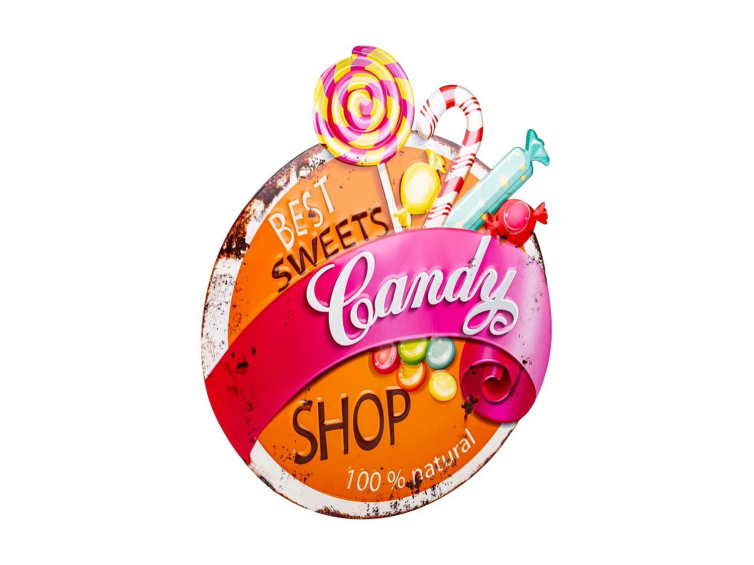 Rote Metallplatte 43x50x1h cm