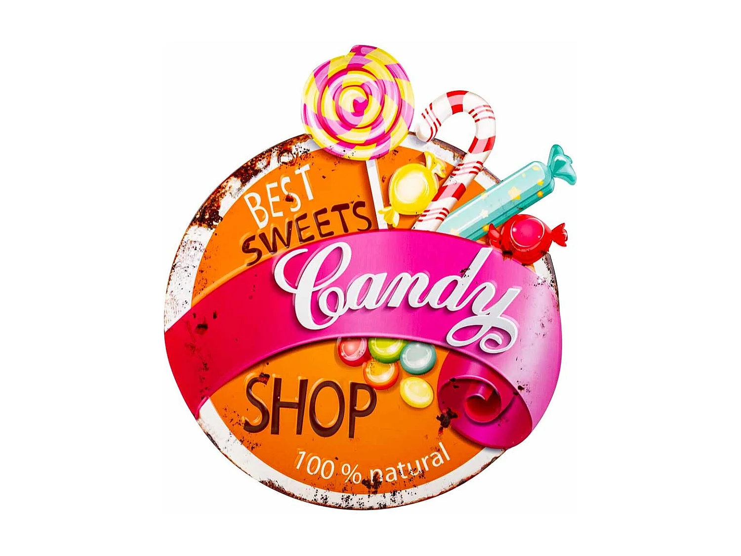 Rote Metallplatte 43x50x1h cm