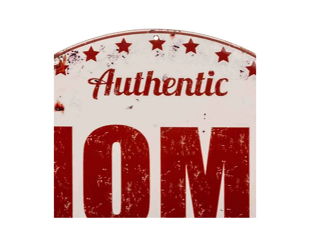 Wanddekorationsplatte aus Metall 52x59x1h cm