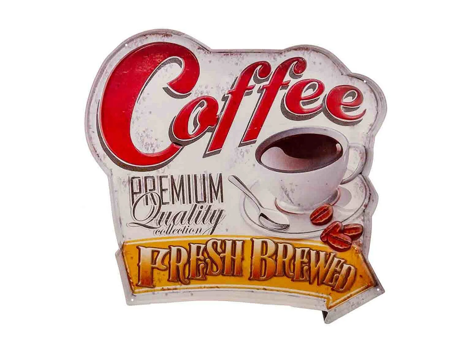 Placa de decoración de pared de metal 55x56x1