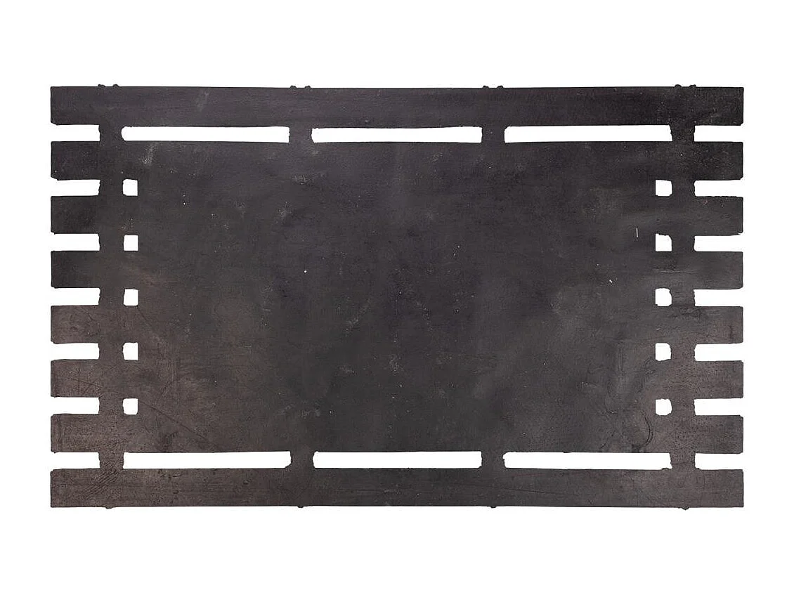 Zerbino in gomma e fibra naturale 45x75h