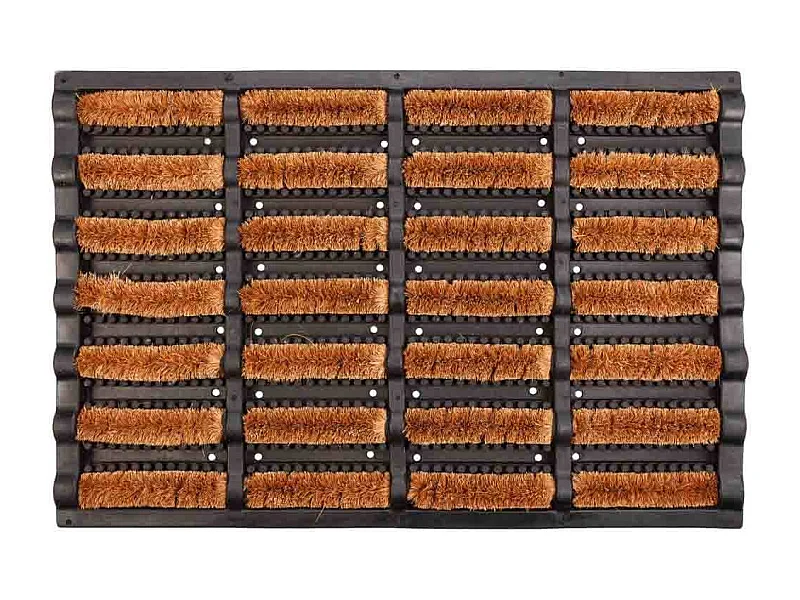 Paillasson en fibre de coco et caoutchouc 40x60