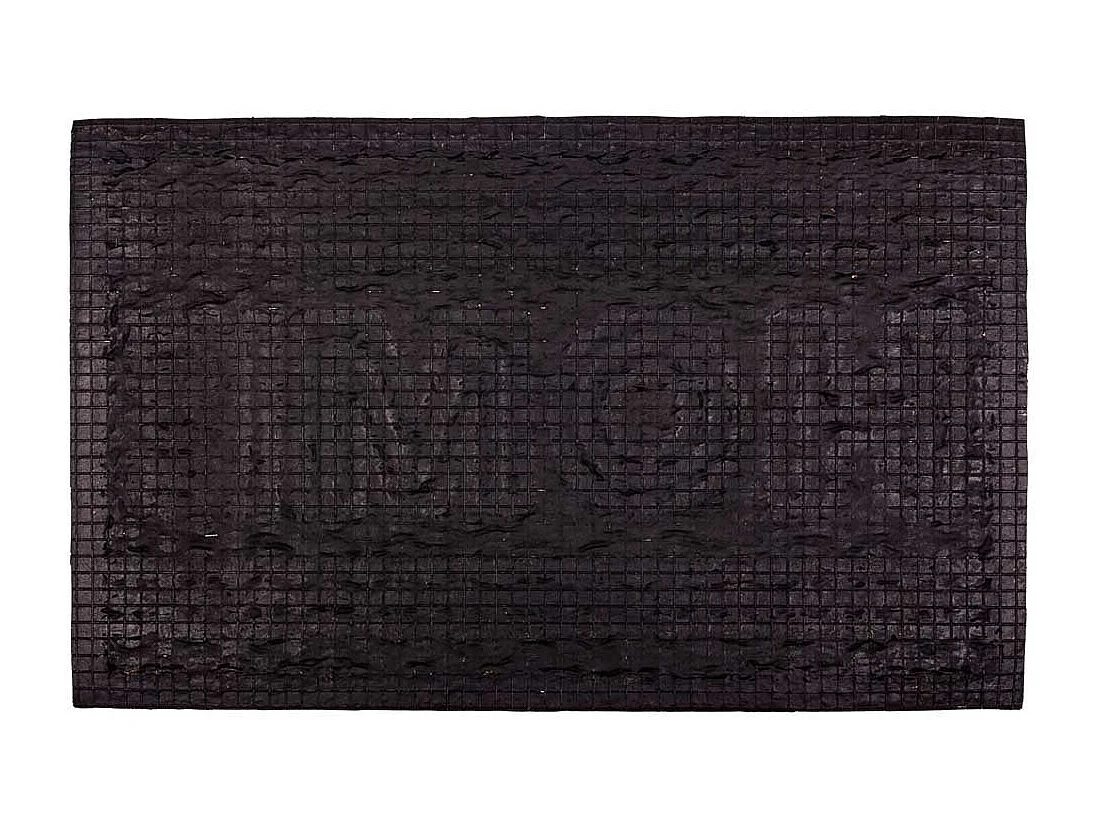 Zerbino in gomma e fibra naturale 45x75h