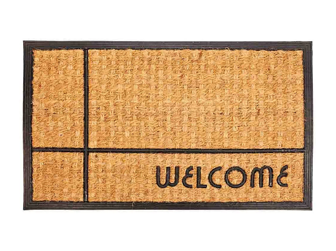 Natürliche Kokosnuss-Fußmatte 45x75h cm