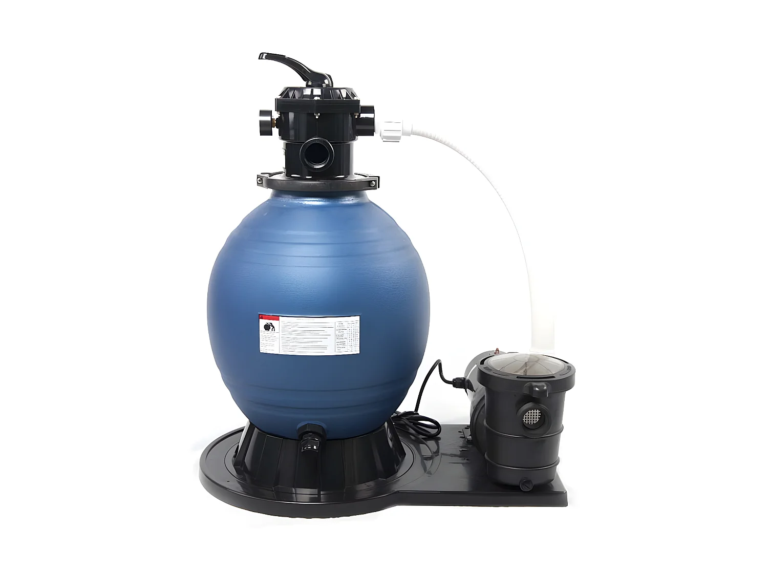 Komplette Sandfiltergruppe - 8,3 m3/Std.