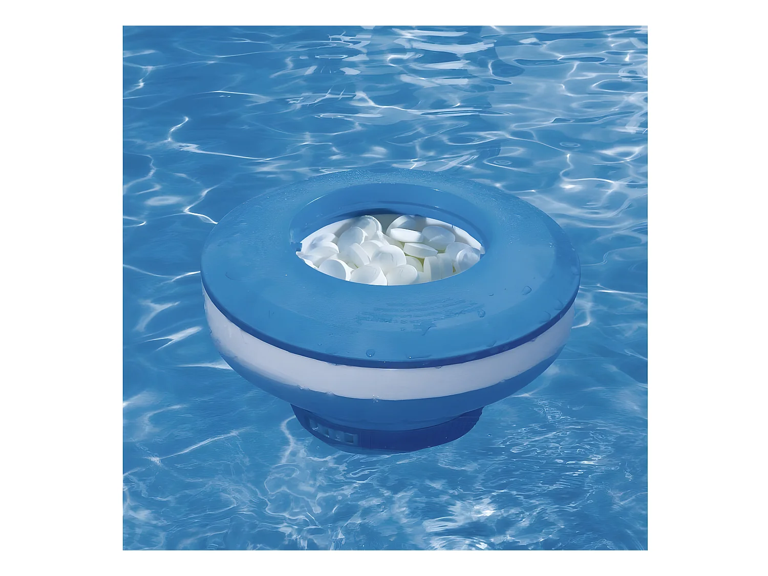 Diffusore di chloro flottante