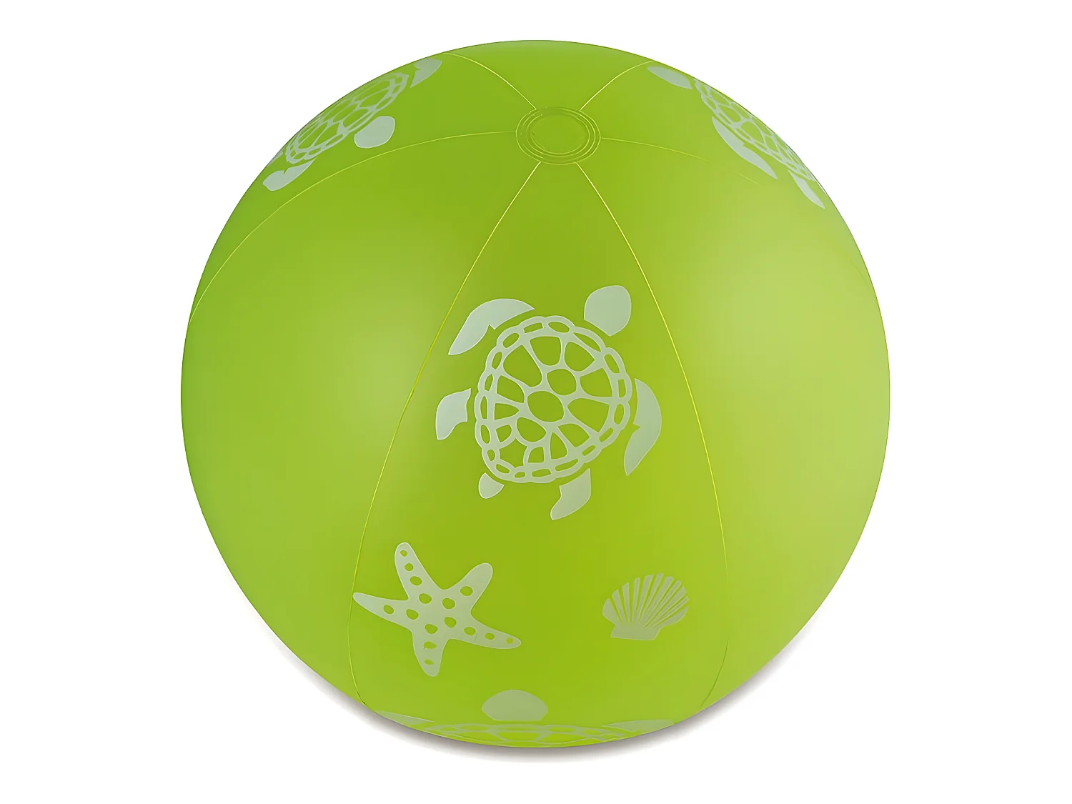 Bola de praia fosforescente de 62 cm - Brilha no escuro