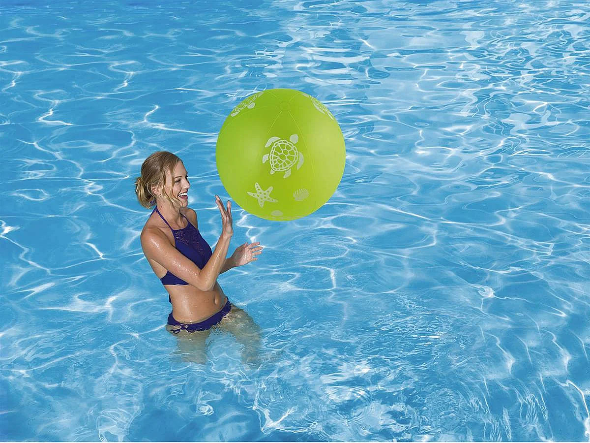 Ballon de plage phosphorescent - 62 cm