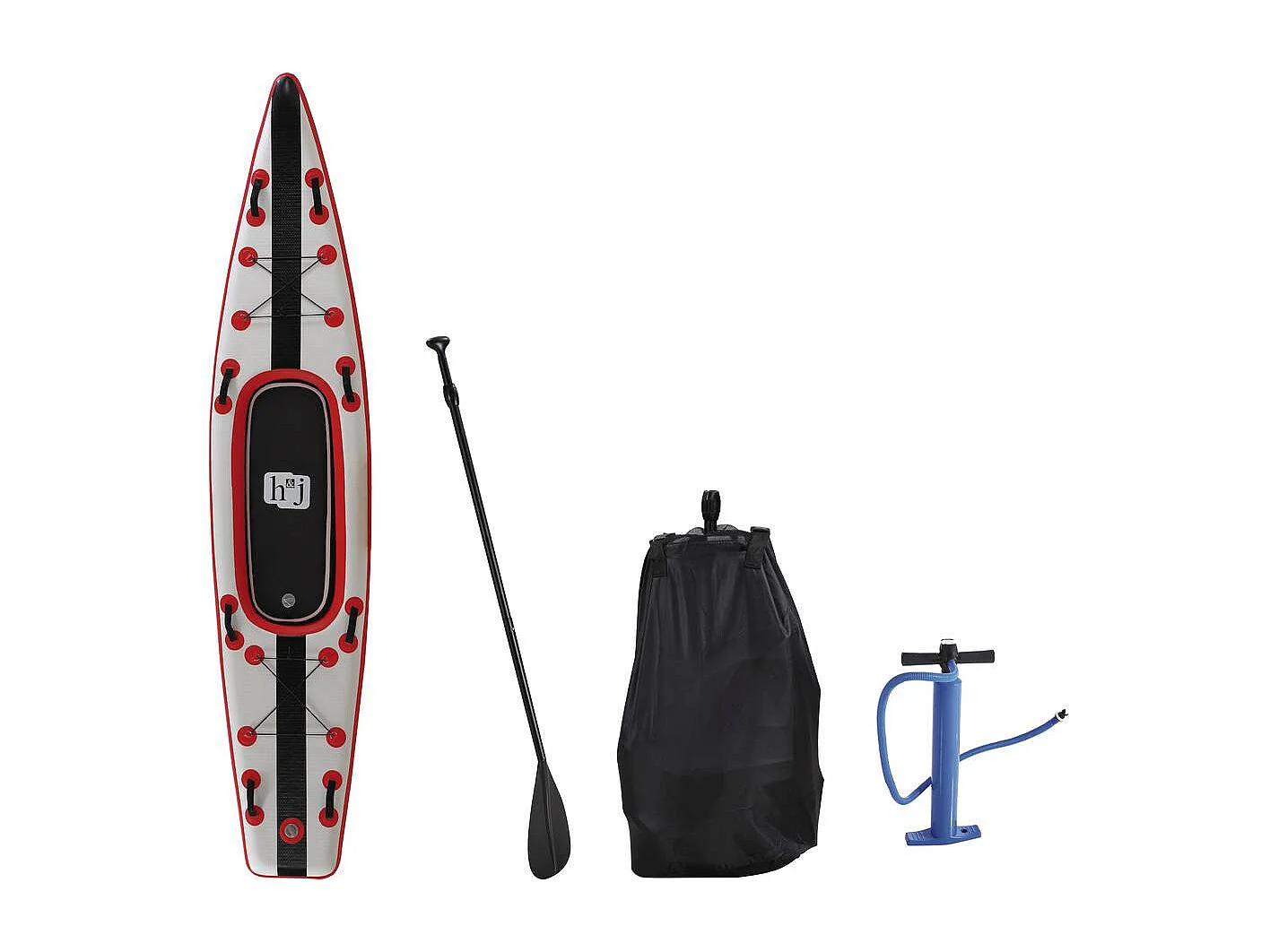Paddle  "Sup wave K1" - 365 x 76 x 15 cm  - Rojo