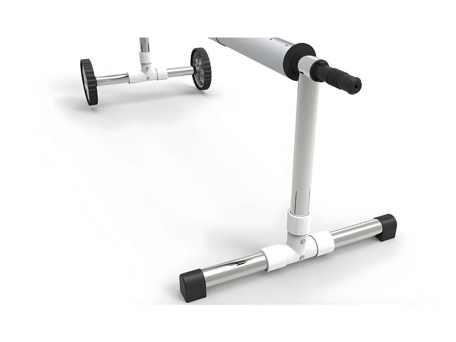 Enrouleur télescopique pour piscine enterrée de 4.90 à 6.45 m