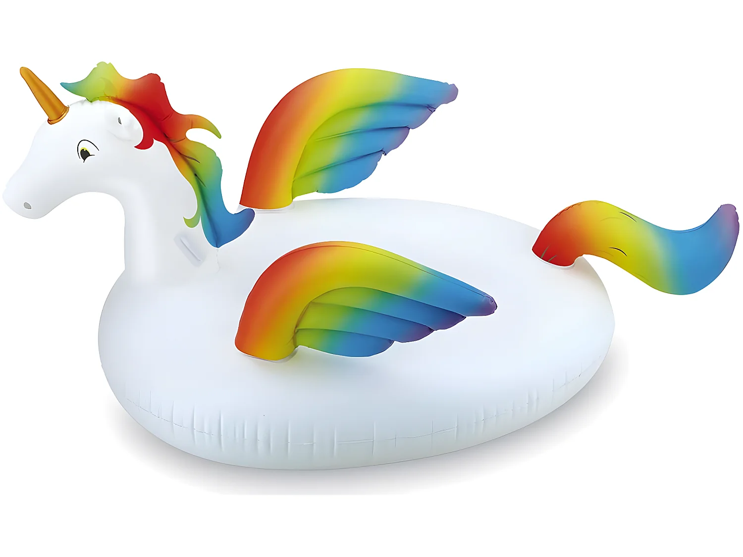 Bouée gonflable Licorne "Unicorn Ride-on" - 157 x 112 x 80 cm