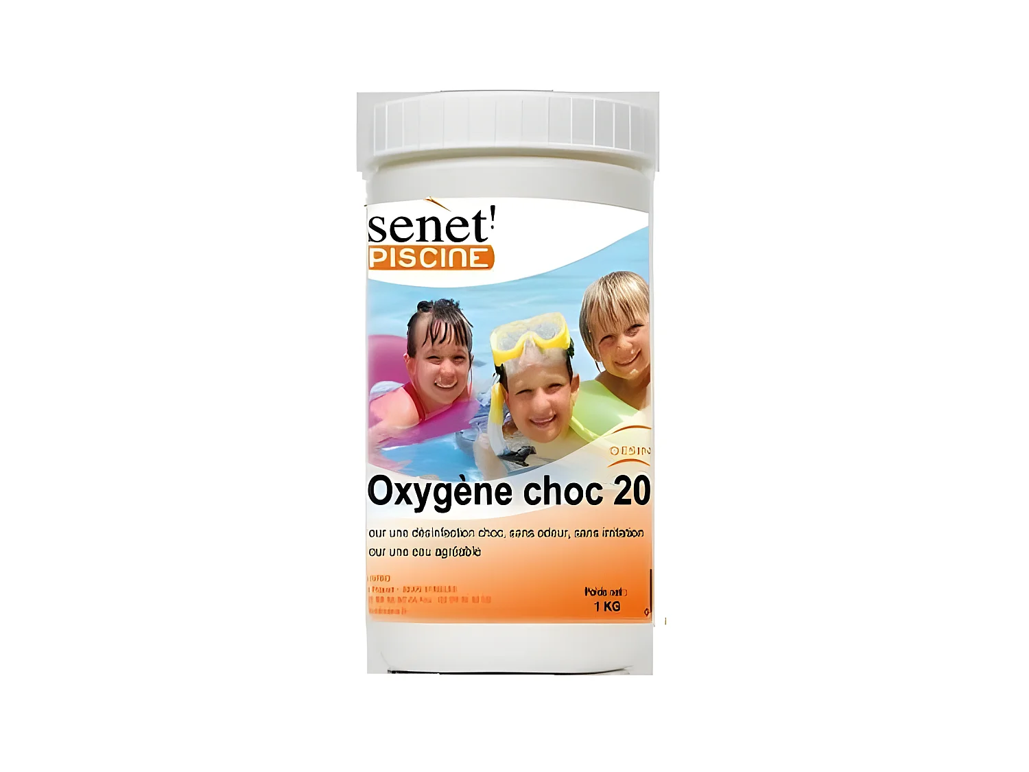 Pastilles d'Oxygène Actif pour Spa "Senet Piscine" - 1 Kg