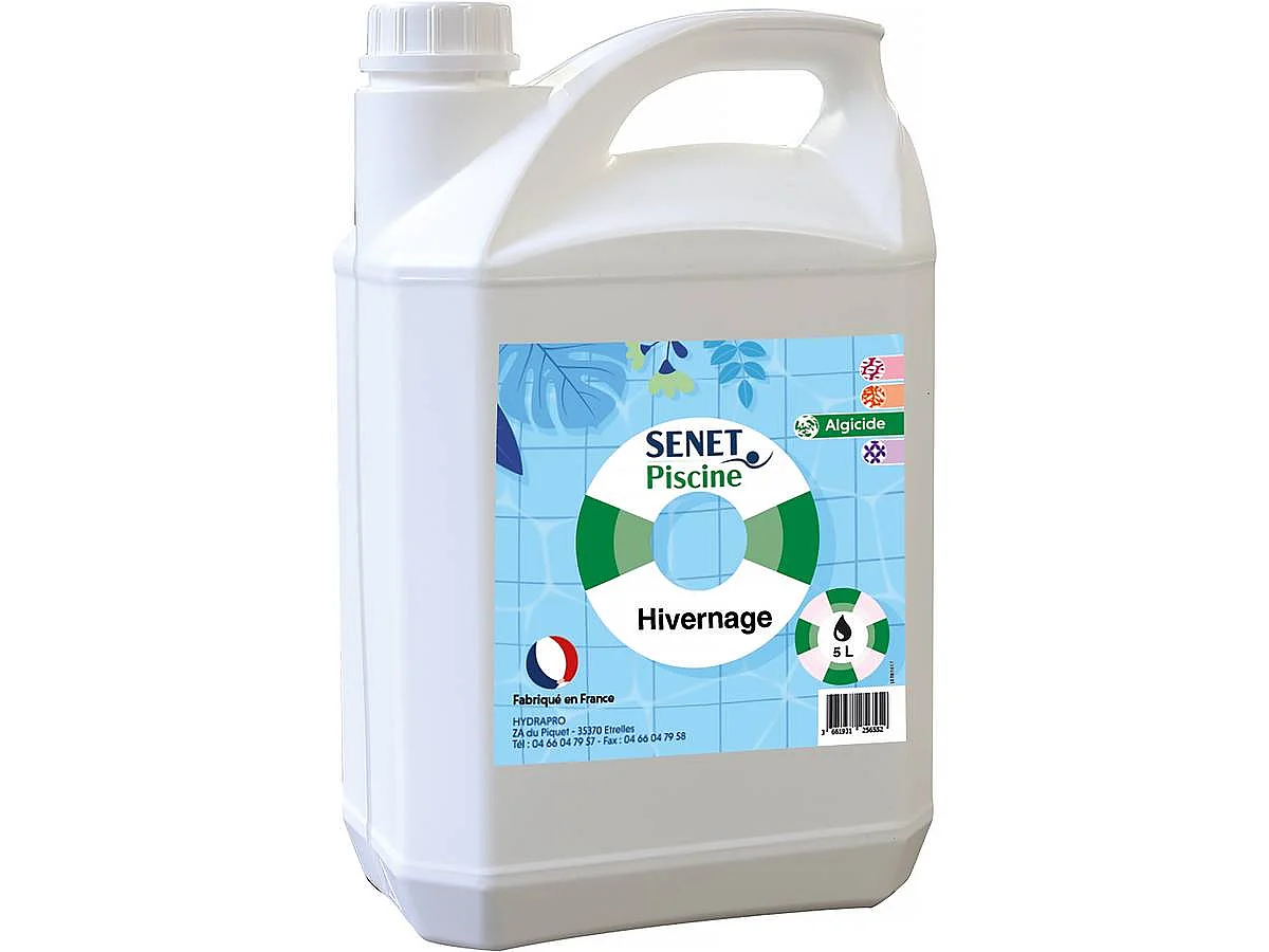 Hivernage - Anti algues  " Senet Piscine " - 5 litres