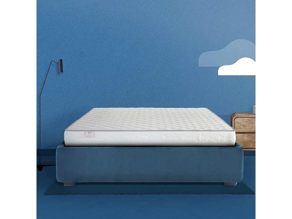Ecoroyal Matelas - H 16 cm - Orthopédique - Livré sous vide enroulé - 100% Made in Italy - 90x190 cm