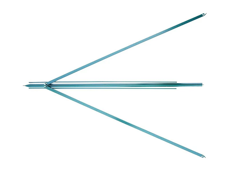 Kit de postes de tensión para malla metálica  de 1,2m