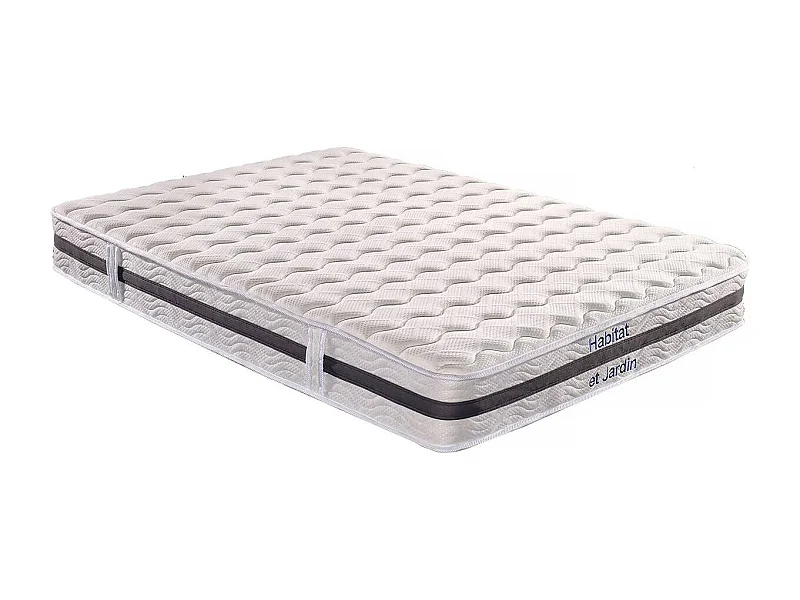 Matelas ressorts et mémoire de forme "Viva First" - 140 x 190 x 26 cm