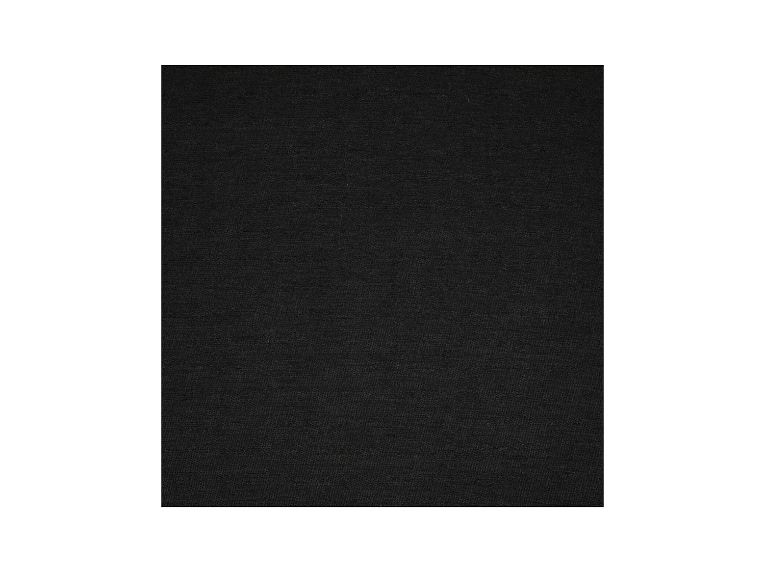 Chaise Fauteuil de table avec accoudoirs Noir et pieds en métal