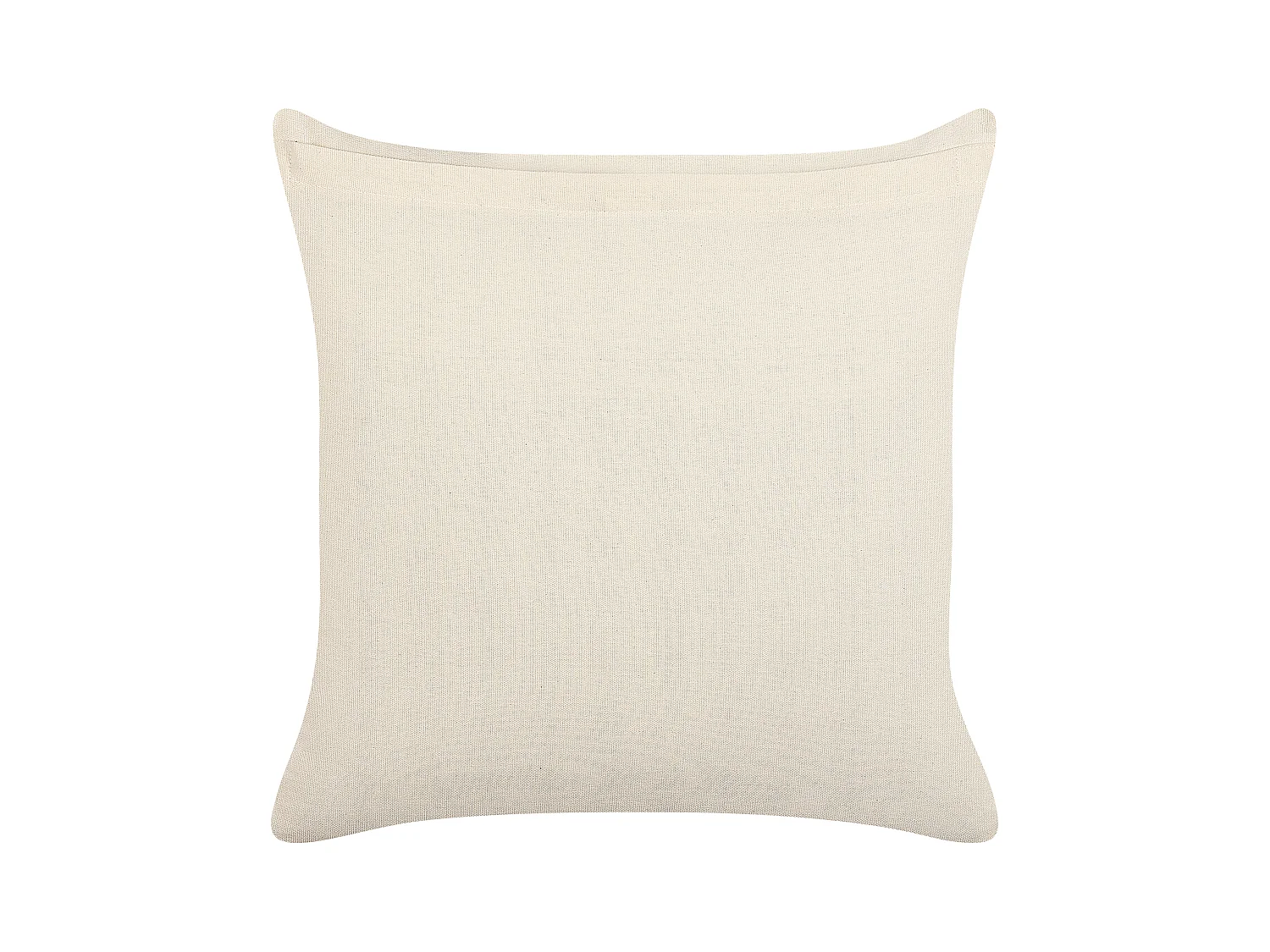 Dekokissen mit Füllung Dreiecke Muster Baumwolle beige / schwarz 45x45 cm Cercis