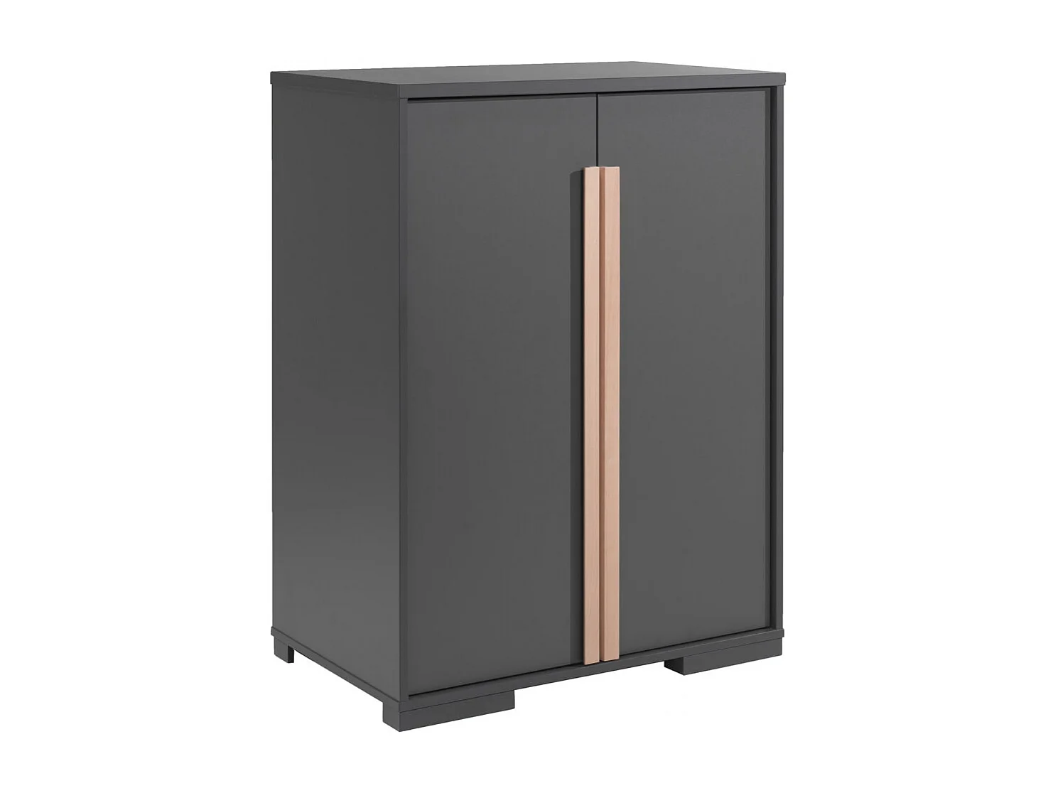 NASH DARK - Pack Combiné Lit Mezzanine 90x200cm + Pack Bureau Complet