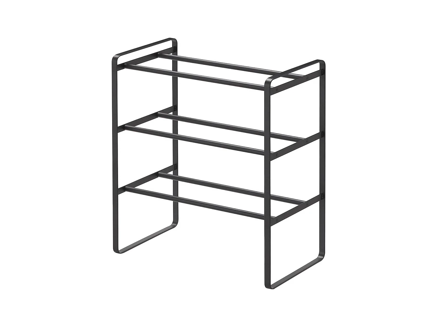 Etagère à chaussures extensible 3 niveaux - L41-70 cm