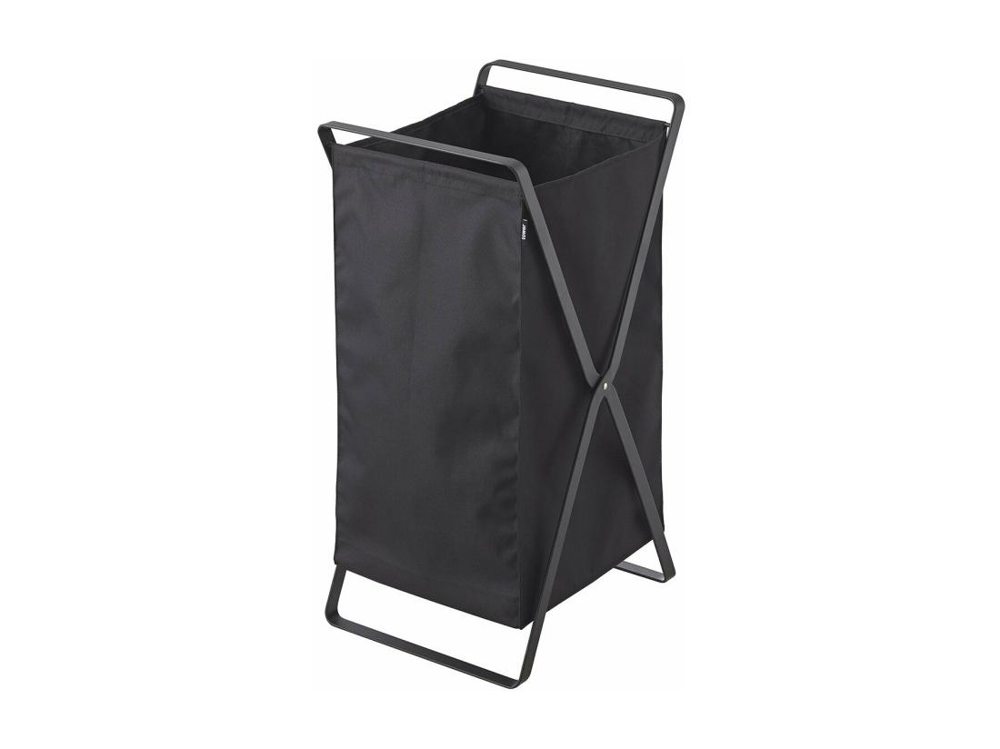 vente unique Panier à linge pliable noir Tower - L30 cm