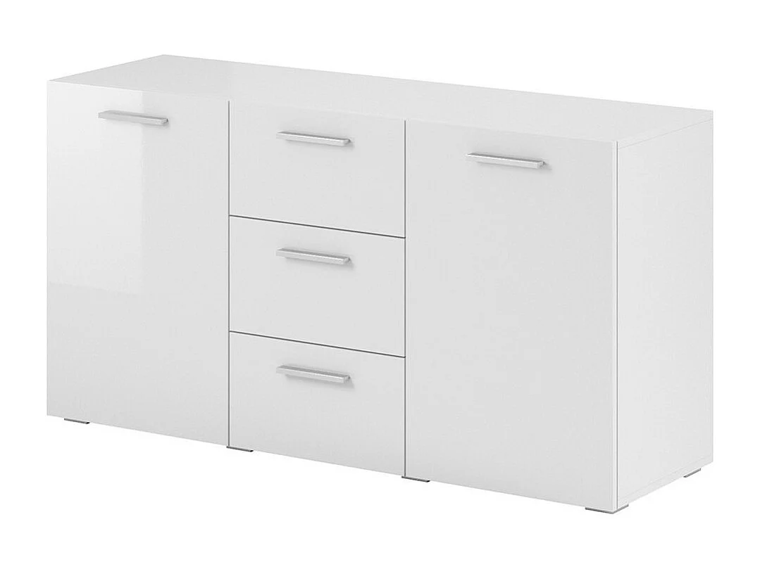 Buffet CONNOR kleur wit, 132 x 69 x 39 cm