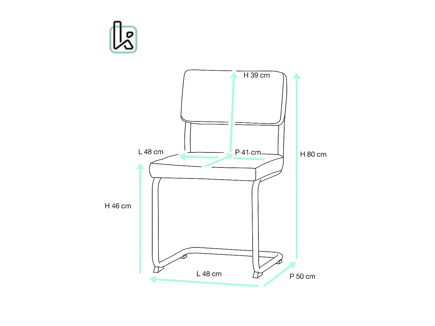 Juego de 2 sillas negras de estilo vintage retro, asiento de plástico flexible imitación mimbre, patas de metal cantilever SAFI