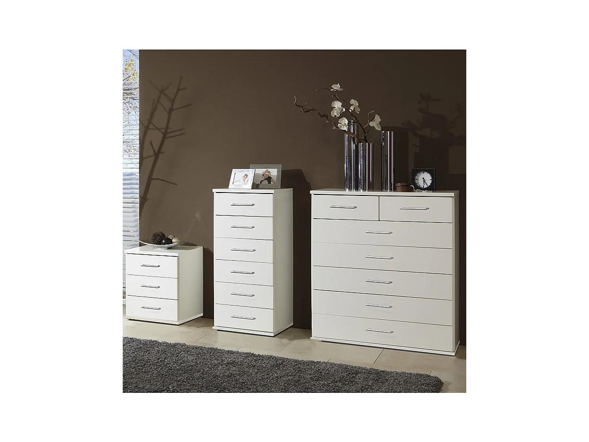 Kommode 7 Schubladen - L91x H106 cm