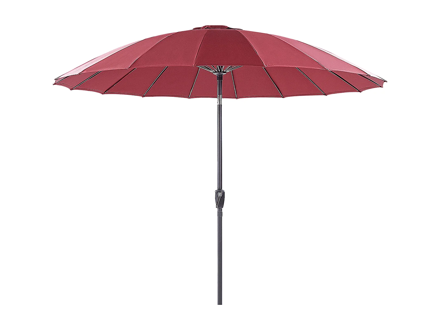 Sombrilla de jardín 255 cm BAIA Rojo oscuro