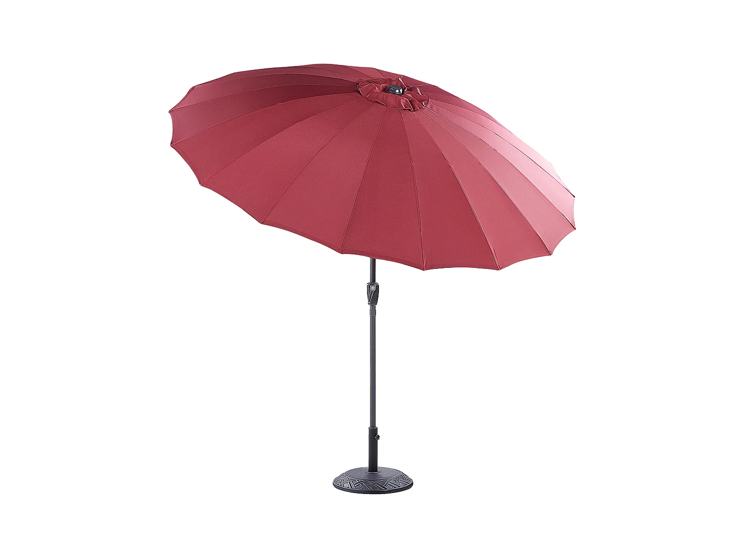 Sombrilla de jardín 255 cm BAIA Rojo oscuro