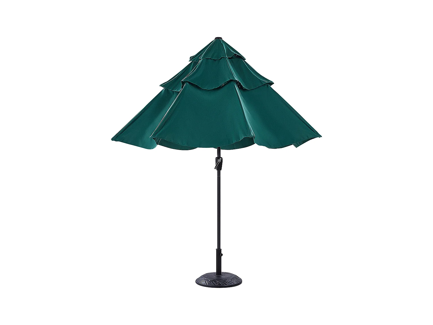 Sombrilla de jardín 285 cm BIBIONE Verde esmeralda