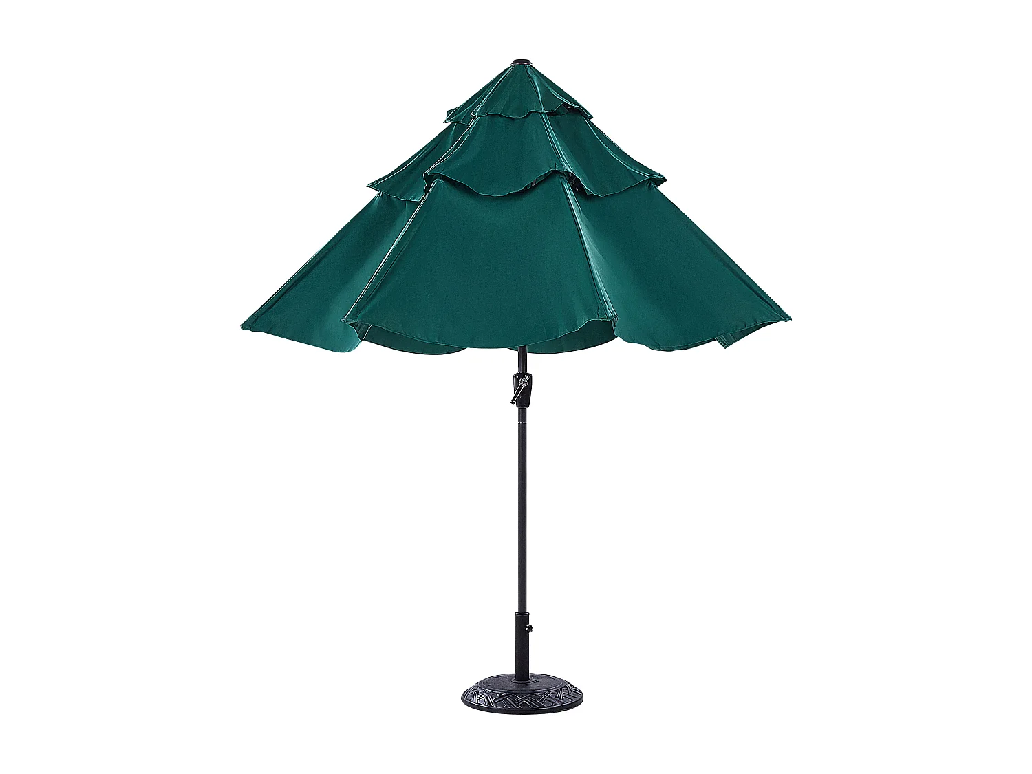 Ombrellone da esterno 285 cm BIBIONE Verde smeraldo