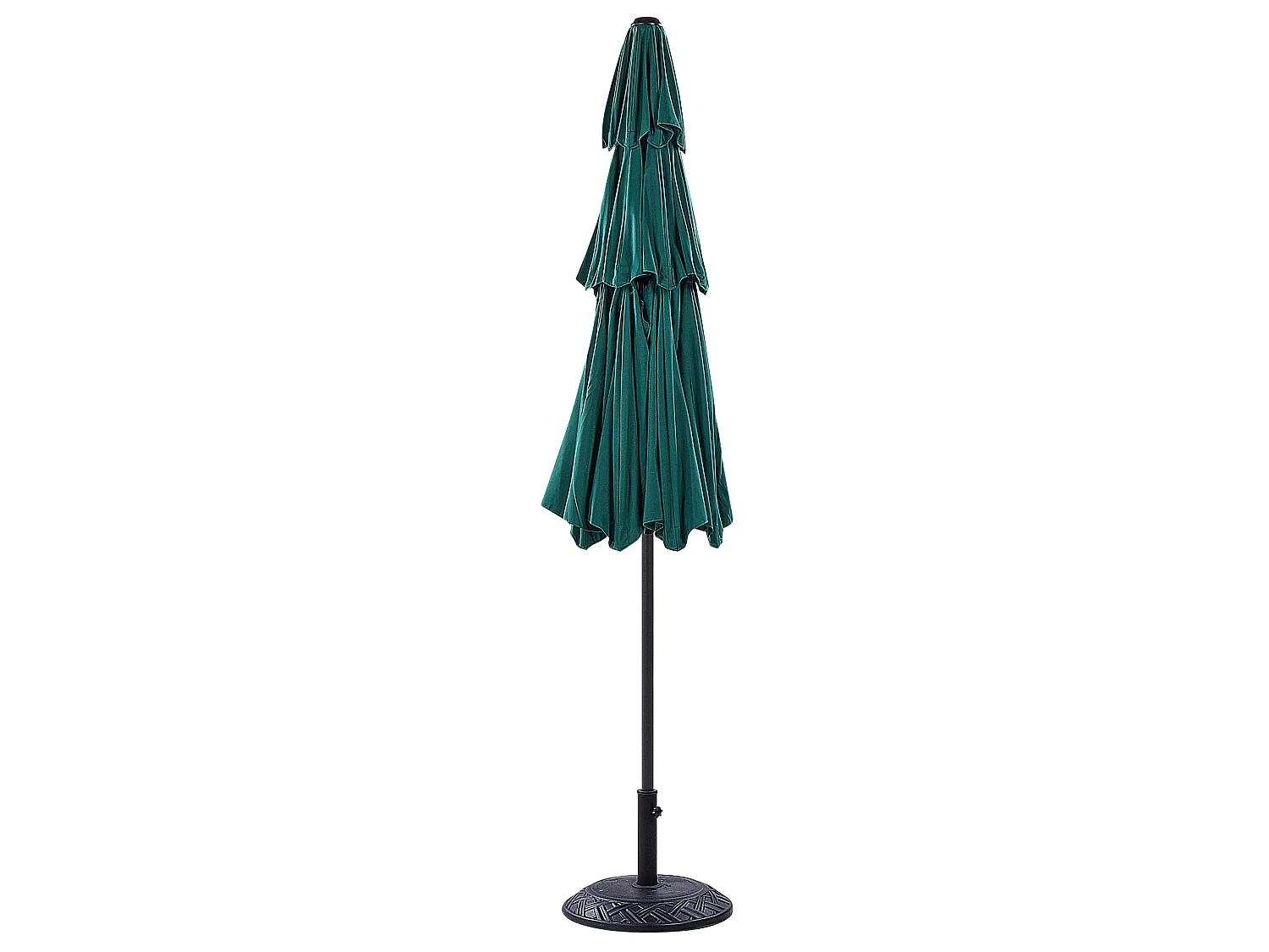 Parasol 285 cm BIBIONE Vert émeraude