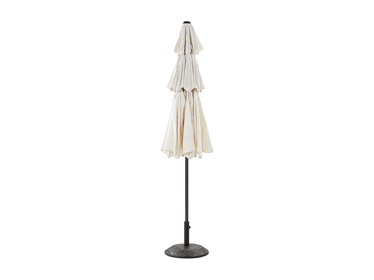 Parasol lichtbeige ⌀ 285 cm BIBIONE