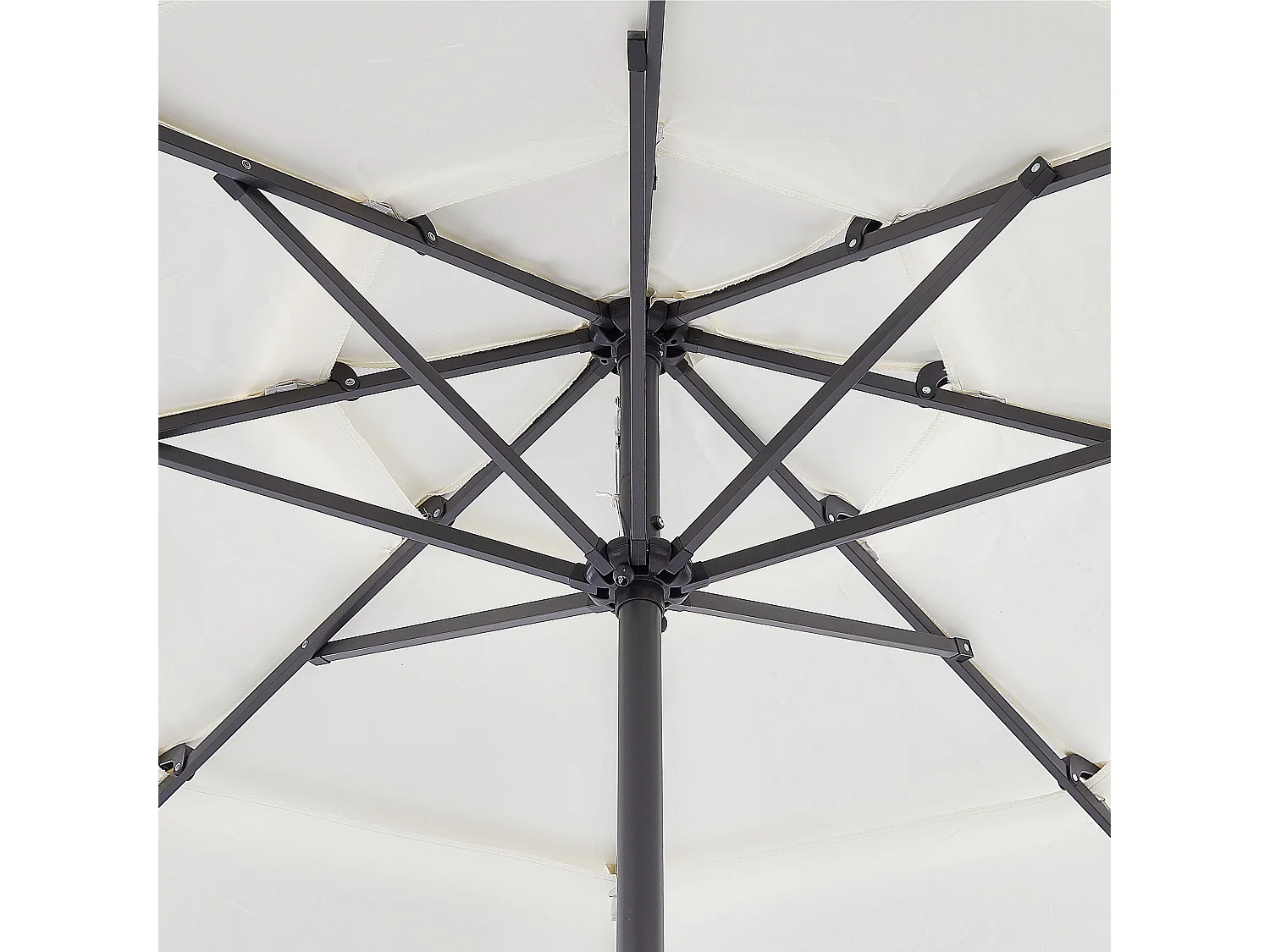 Parasol lichtbeige ⌀ 285 cm BIBIONE