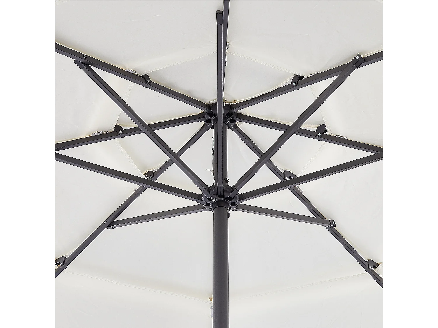 Parasol ogrodowy 285 cm BIBIONE Jasnobeżowy