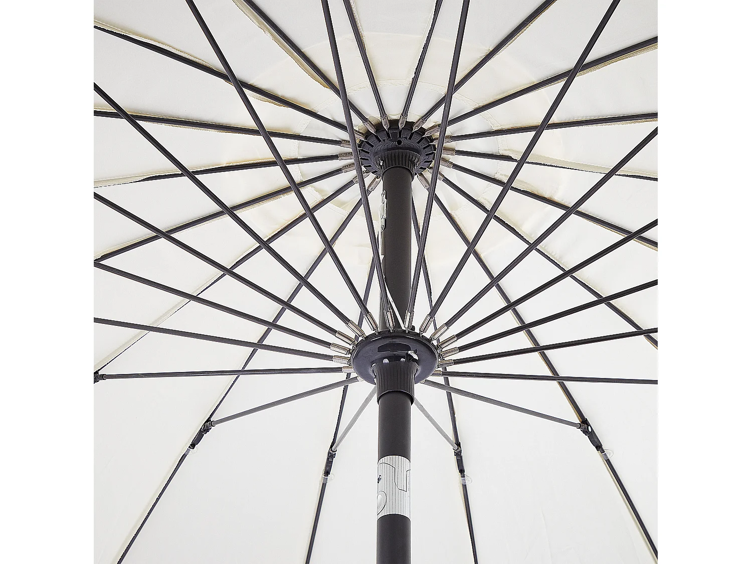 Parasol de jardin 255 cm BAIA Beige clair