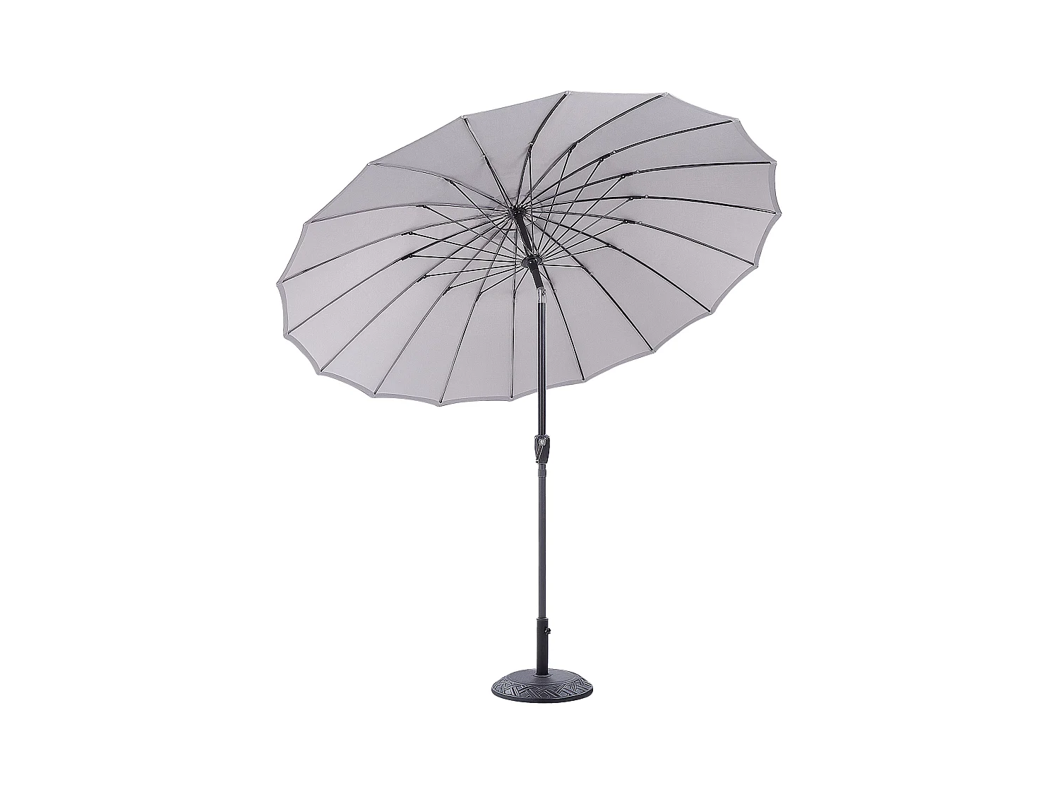 Parasol 255 cm BAIA Lichtgrijs