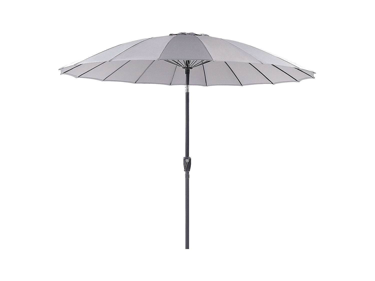 Parasol 255 cm BAIA Gris clair