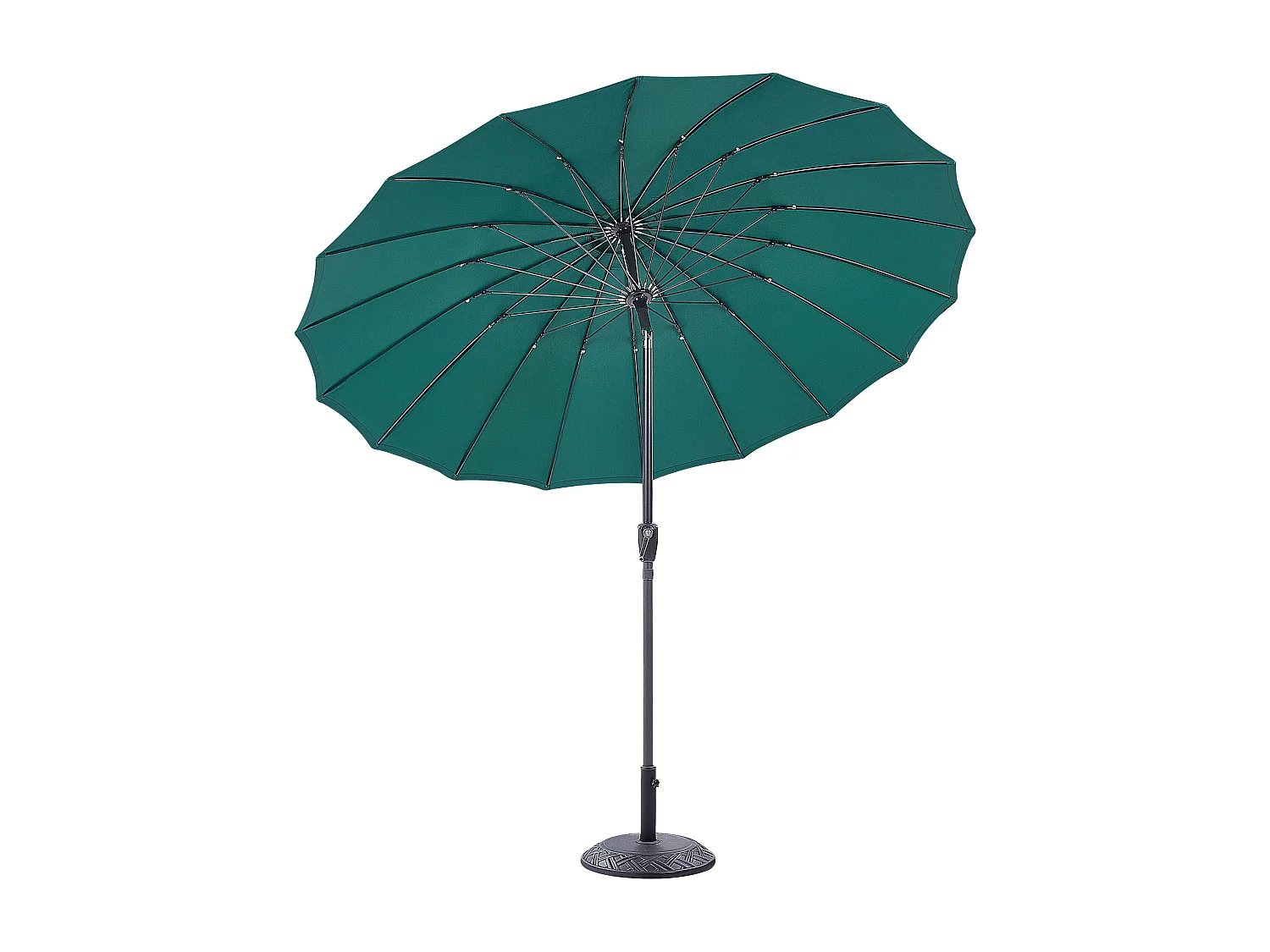 Parasol de jardin 255 cm BAIA Vert émeraude