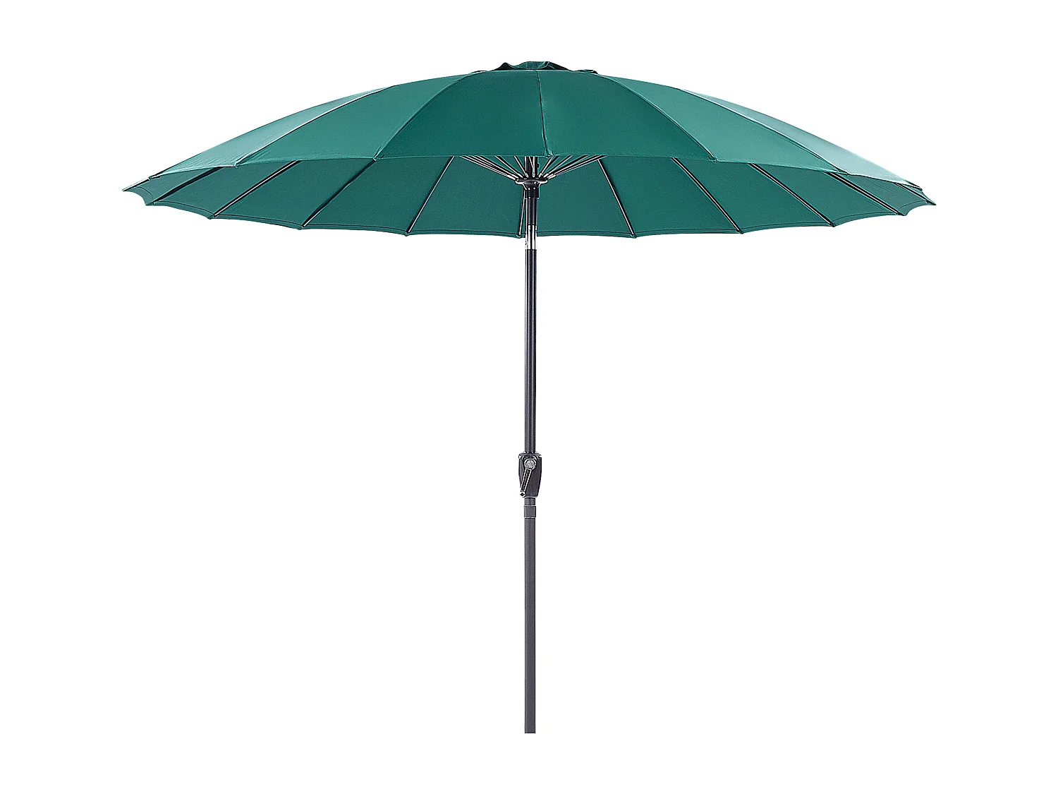 Parasol de jardin 255 cm BAIA Vert émeraude