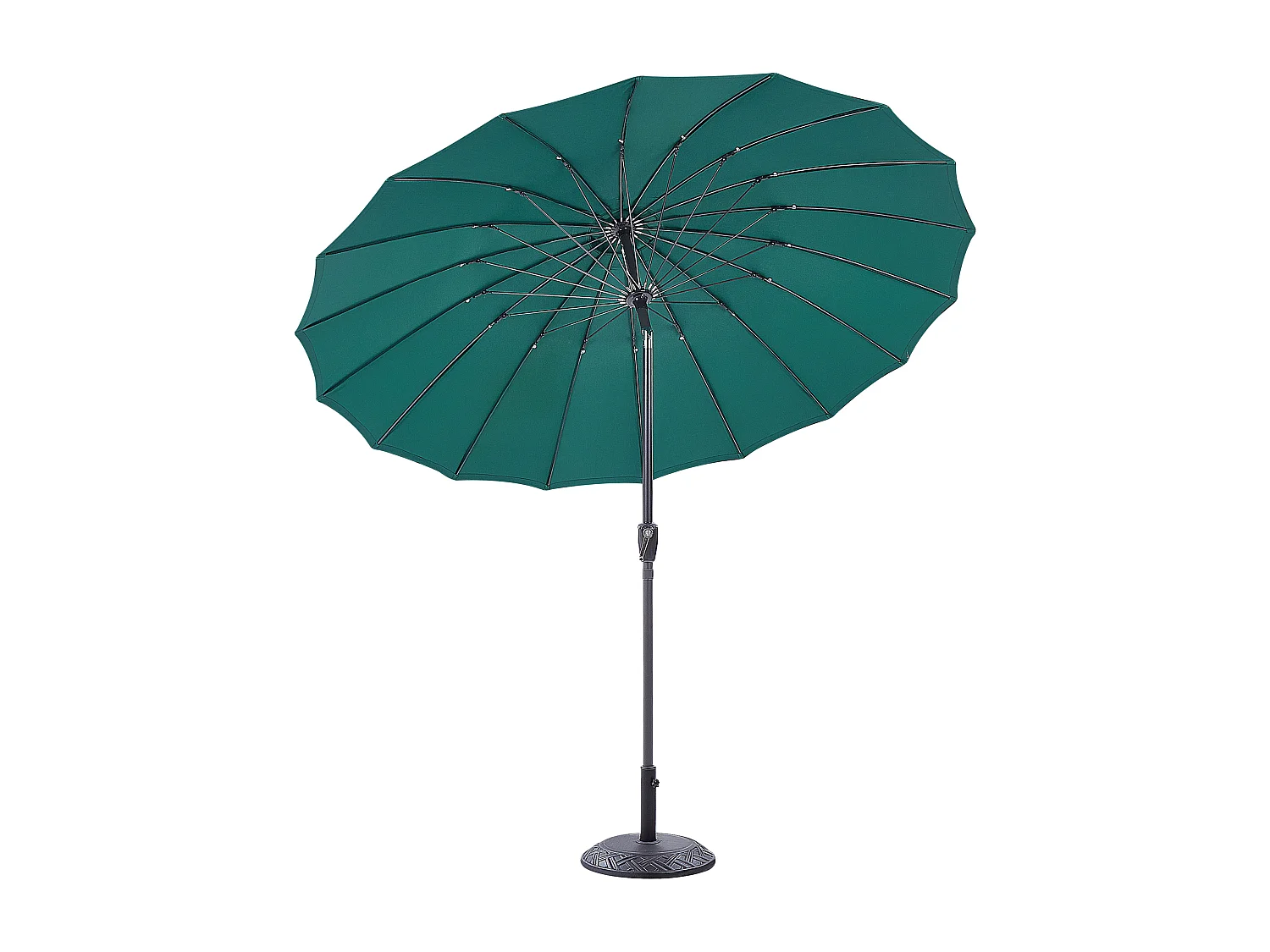 Parasol de jardin 255 cm BAIA Vert émeraude