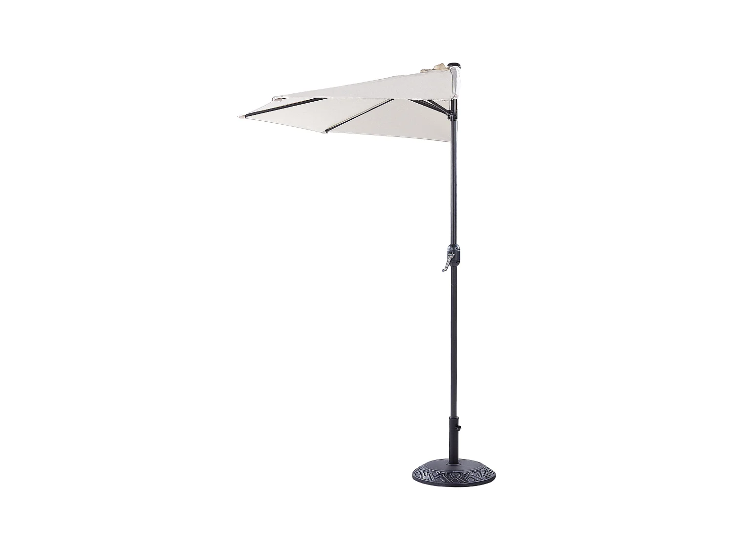Halfronde parasol 270 cm GALATI Beige