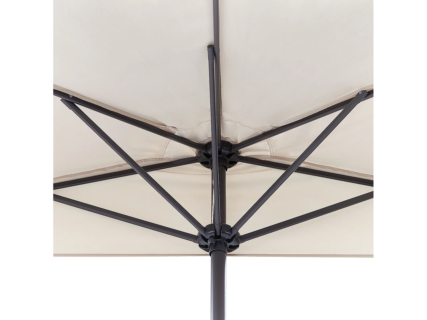 Parasol demi-rond 270 cm GALATI Beige