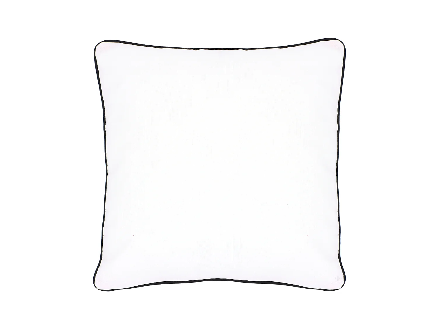 Housse de coussin 45x45 cm MONTSEGUR Blanc