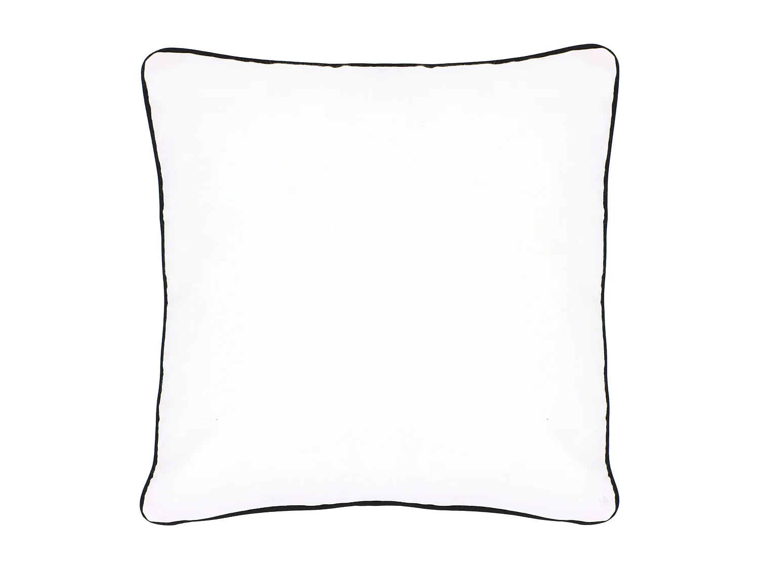 Housse de coussin 45x45 cm MONTSEGUR Blanc