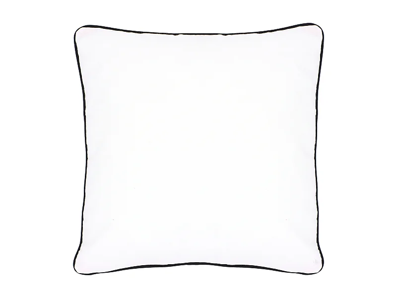 Housse de coussin 45x45 cm MONTSEGUR Blanc
