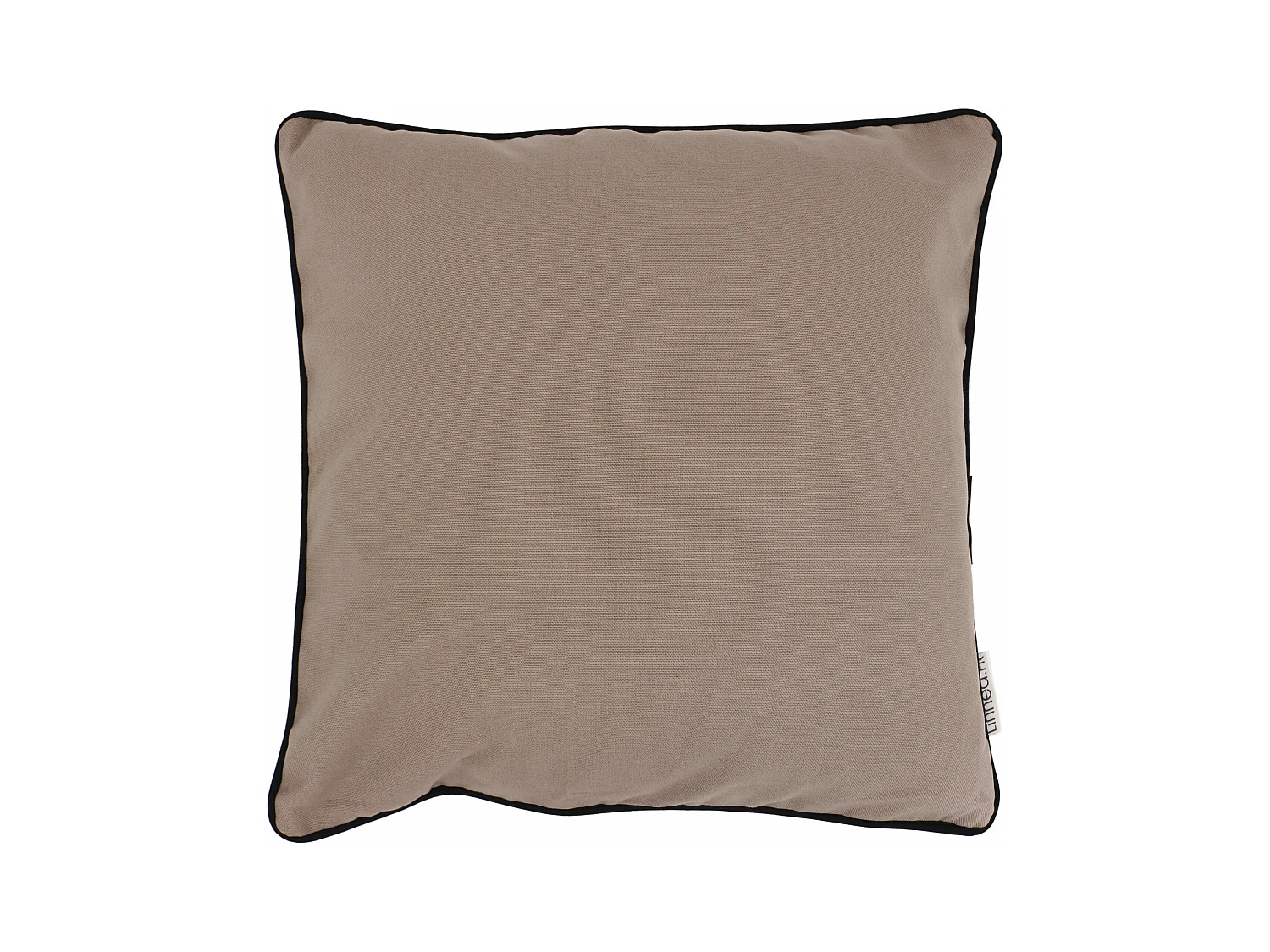 Housse de coussin 45x45 cm MONTSEGUR marron Tourterelle