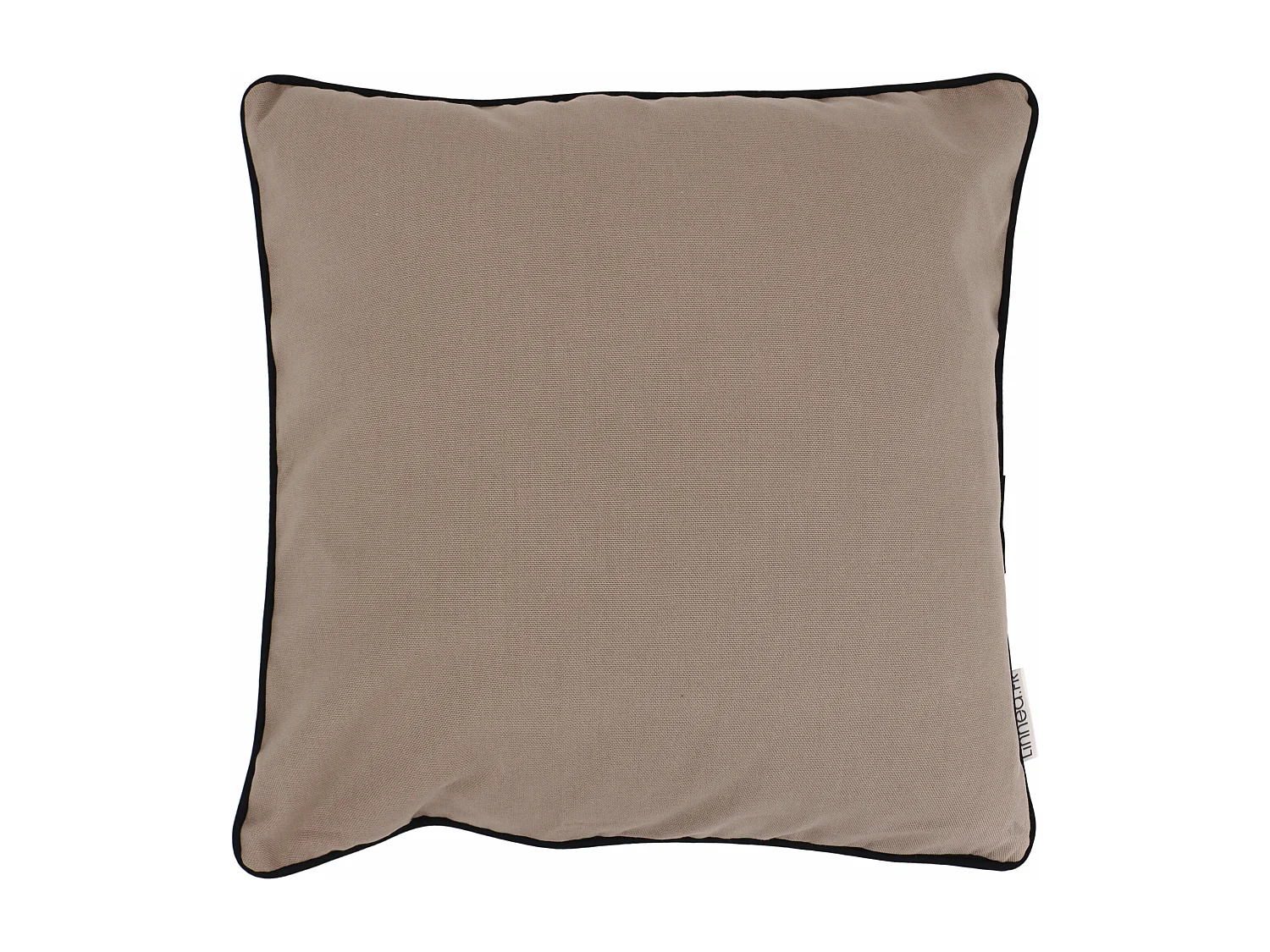 Housse de coussin 45x45 cm MONTSEGUR marron Tourterelle